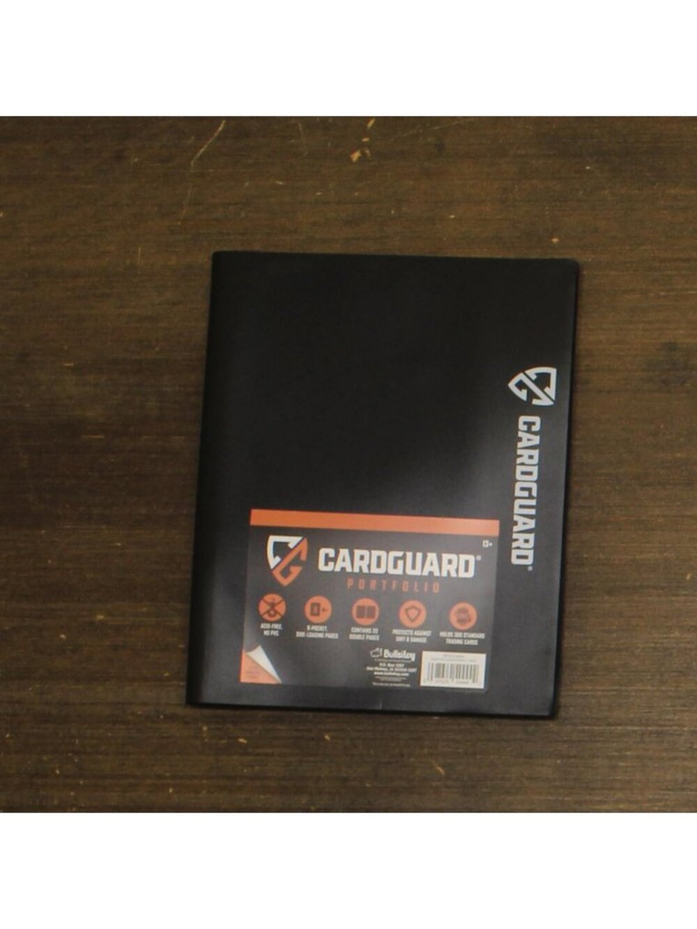 Cardguard Card Portfolio 360 Cards 20 Pages 9 Pocket Black